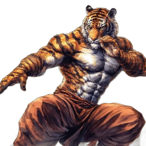 animal, creature, fantasy art, comic book art transparent PNG cut-out
