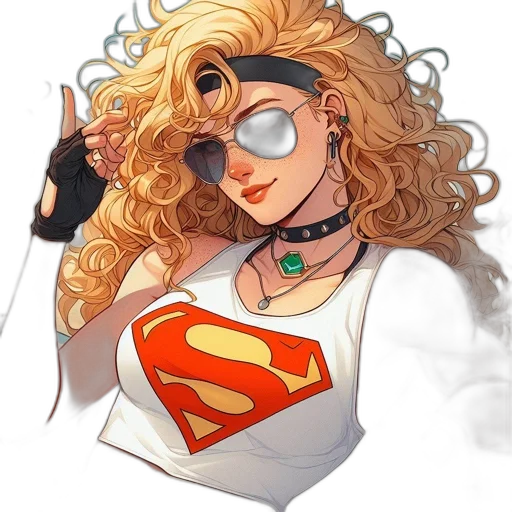 comic book art, concept art, cartoon, fantasy art transparent PNG cut-out