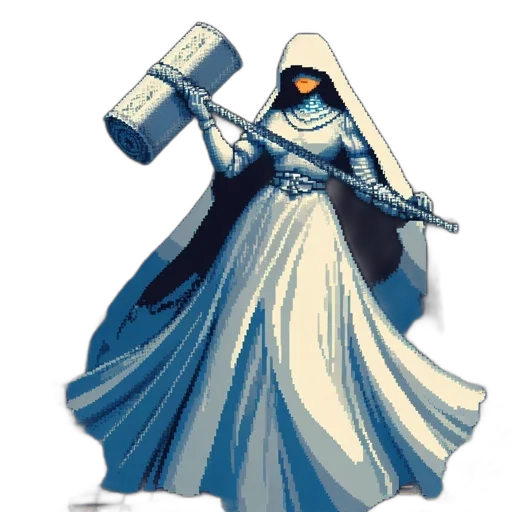 staff, sword, weapon, dress transparent PNG cut-out