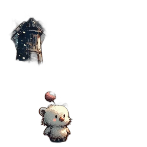 creature, weapon, staff, concept art transparent PNG cut-out