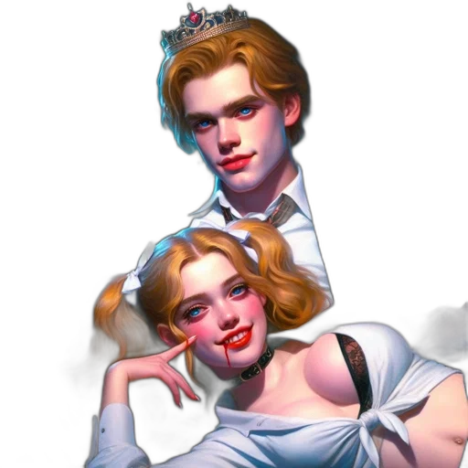 crown, concept art, comic book art, fantasy art transparent PNG cut-out