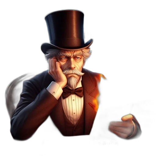 hat, face, staff, mask transparent PNG cut-out