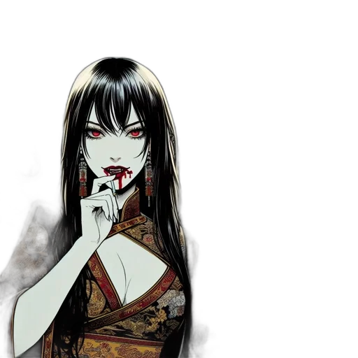 mask, anime, fantasy art, concept art transparent PNG cut-out