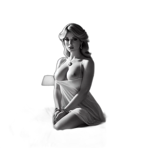 dress, crown, jewelry, robot transparent PNG cut-out