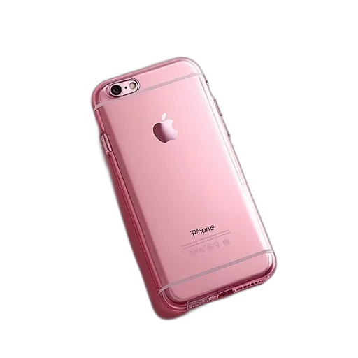 3d render, photorealistic, pastel, iphone transparent PNG cut-out