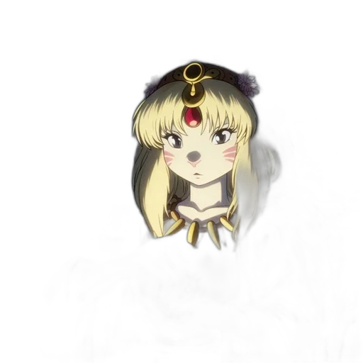 crown, staff, face, hat transparent PNG cut-out