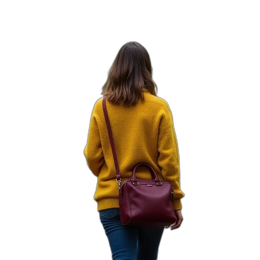 jacket, dress, staff, hat transparent PNG cut-out