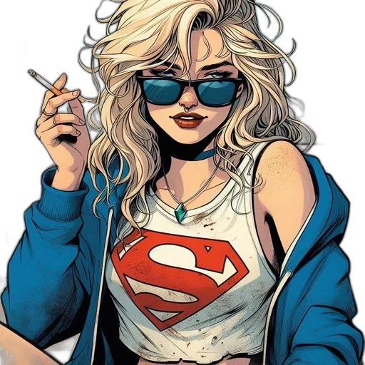 jacket, comic book art, cartoon, concept art transparent PNG cut-out