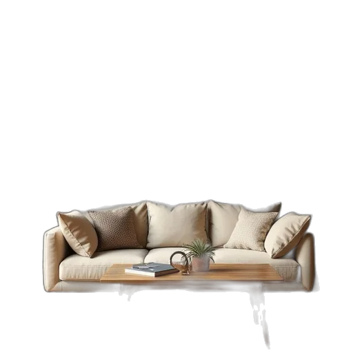furniture, staff, 3d render, photorealistic transparent PNG cut-out