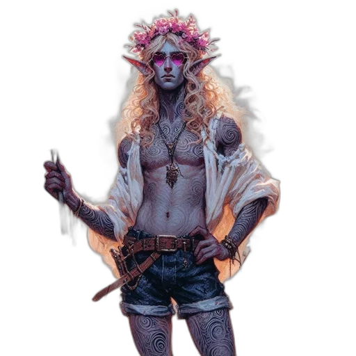 staff, concept art, fantasy art, watercolor transparent PNG cut-out