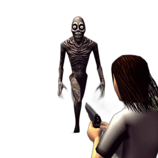 mask, creature, robot, weapon transparent PNG cut-out