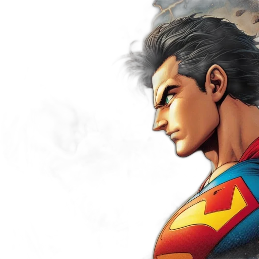 comic book art, concept art, photorealistic, cartoon transparent PNG cut-out