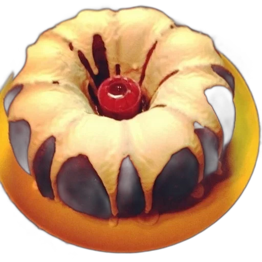 crown, food, 3d render, photorealistic transparent PNG cut-out