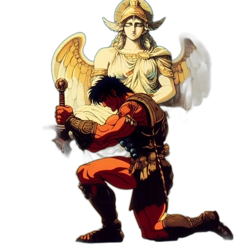 dragon, staff, sword, weapon transparent PNG cut-out