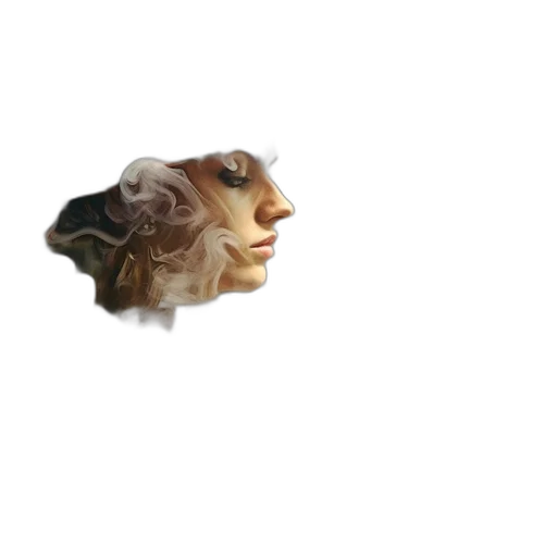 face, hair, crown, mask transparent PNG cut-out