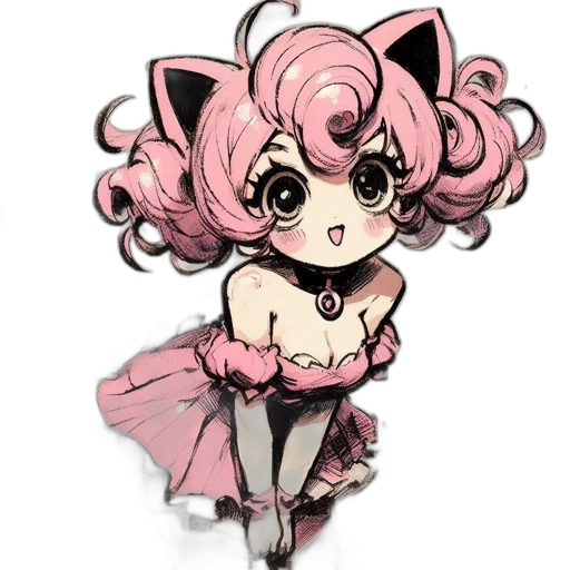 dress, staff, creature, animal transparent PNG cut-out
