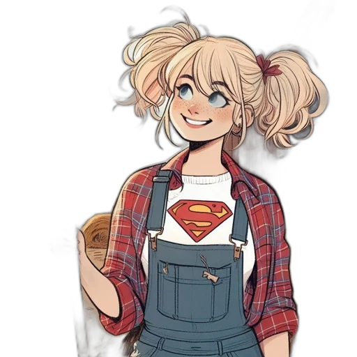 cartoon, comic book art, anime, concept art transparent PNG cut-out