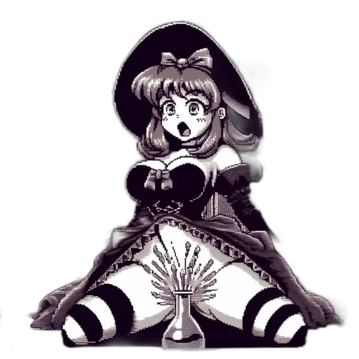 crown, dress, staff, weapon transparent PNG cut-out