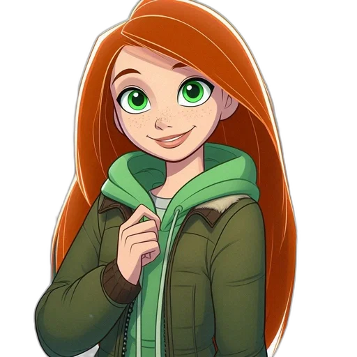 jacket, staff, face, cartoon transparent PNG cut-out