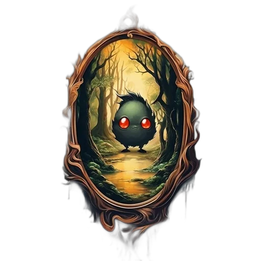 mask, creature, face, crown transparent PNG cut-out
