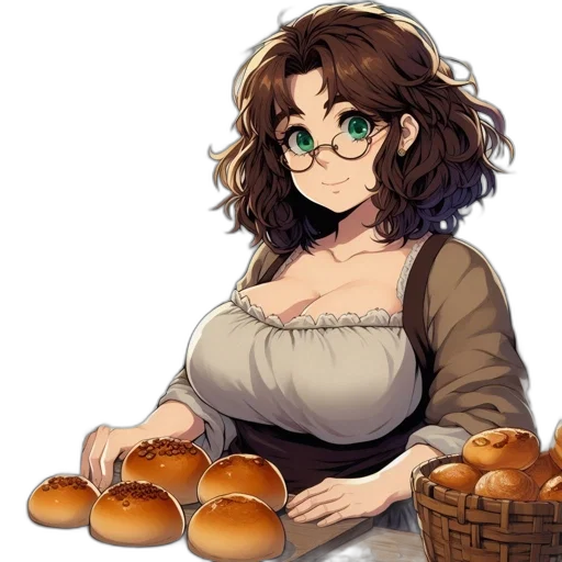 food, pixel art, anime, concept art transparent PNG cut-out