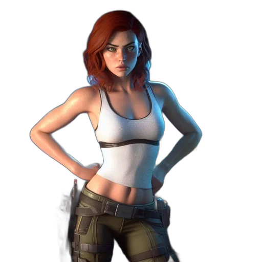 weapon, jacket, concept art, 3d render transparent PNG cut-out