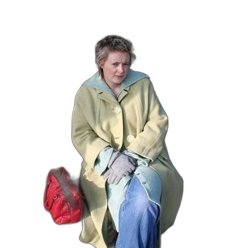 jacket, staff, umbrella, dress transparent PNG cut-out