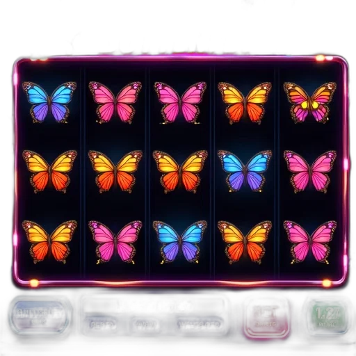 jewelry, neon, colorful, slot transparent PNG cut-out