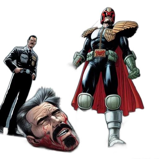 mask, face, comic book art, concept art transparent PNG cut-out