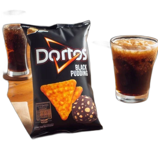 food, bottle, 3d render, dark transparent PNG cut-out