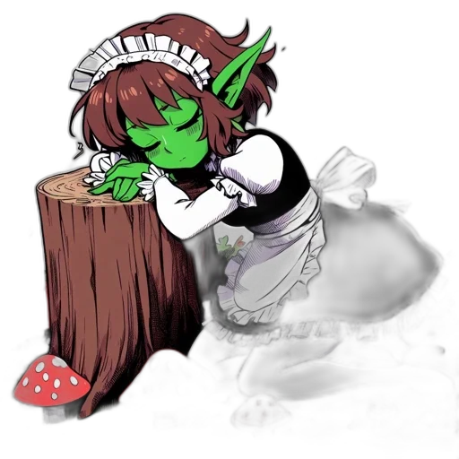 staff, creature, concept art, fantasy art transparent PNG cut-out