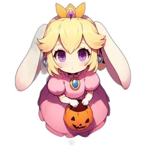 creature, dress, staff, animal transparent PNG cut-out