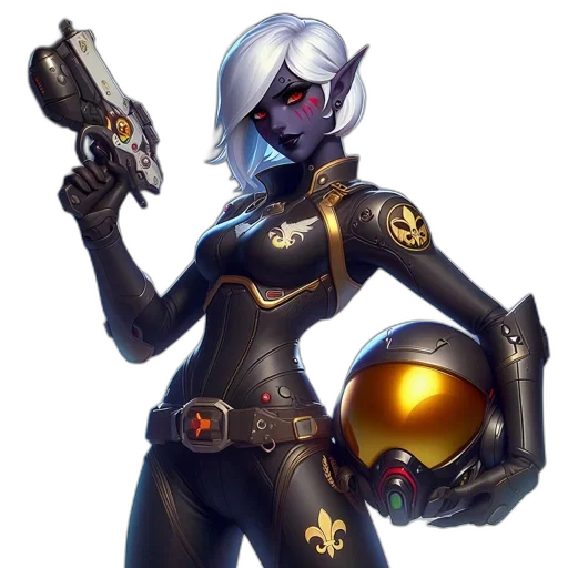 weapon, staff, robot, concept art transparent PNG cut-out