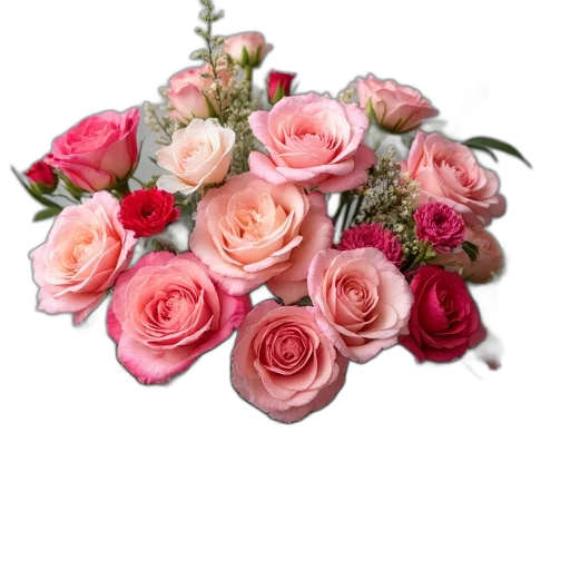 flower, crown, jewelry, 3d render transparent PNG cut-out