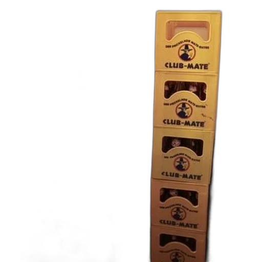 staff, bottle, stack, club-mate transparent PNG cut-out