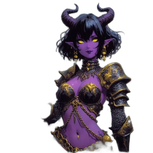 fantasy art, concept art, pixel art, comic book art transparent PNG cut-out