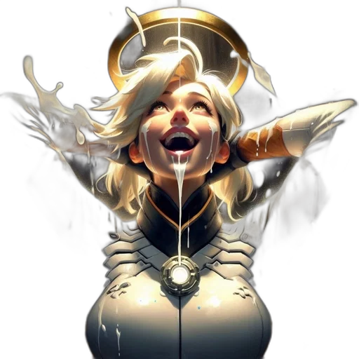 crown, staff, face, mask transparent PNG cut-out