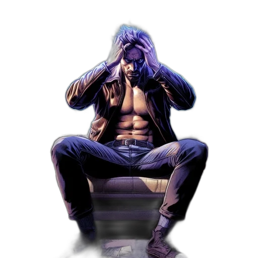jacket, mask, face, robot transparent PNG cut-out