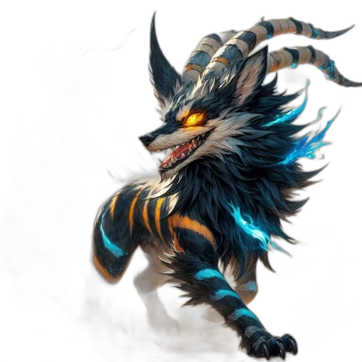 dragon, creature, animal, staff transparent PNG cut-out