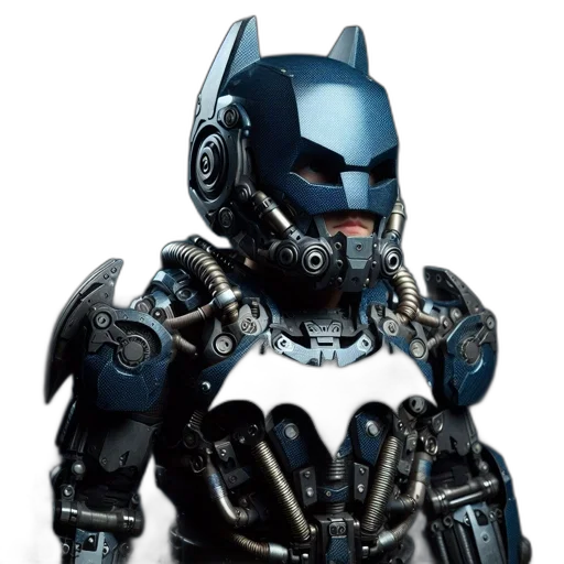 robot, concept art, 3d render, comic book art transparent PNG cut-out