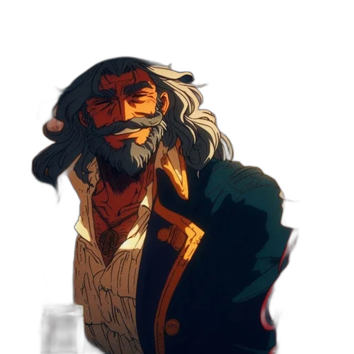 staff, jacket, face, hat transparent PNG cut-out
