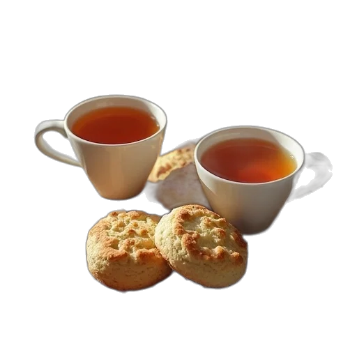 food, 3d render, two, cups transparent PNG cut-out