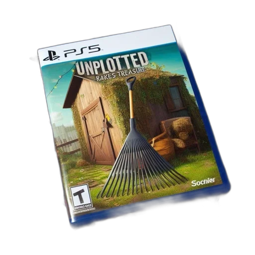 concept art, ps5, game, case transparent PNG cut-out