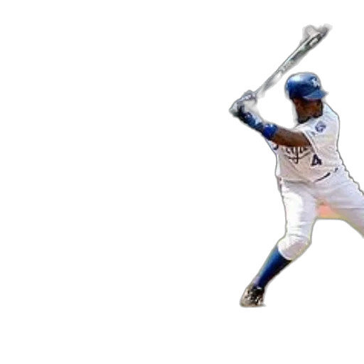 baseball, player, white, uniform transparent PNG cut-out