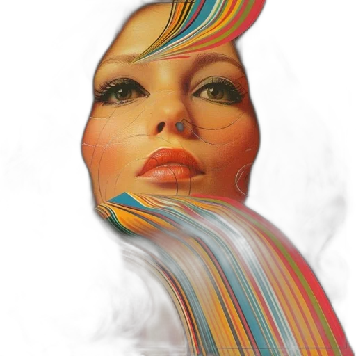 face, mask, hair, dress transparent PNG cut-out