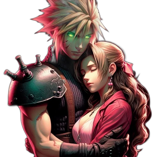 comic book art, concept art, fantasy art, cyberpunk transparent PNG cut-out