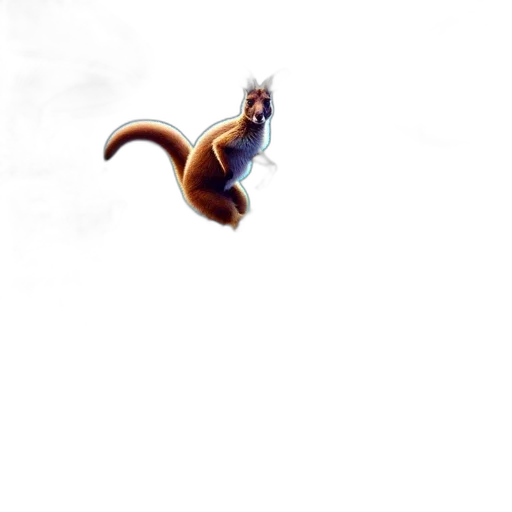 animal, dragon, creature, staff transparent PNG cut-out