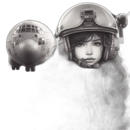 mask, robot, face, concept art transparent PNG cut-out