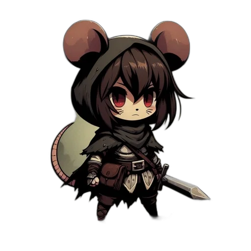 staff, weapon, creature, mask transparent PNG cut-out