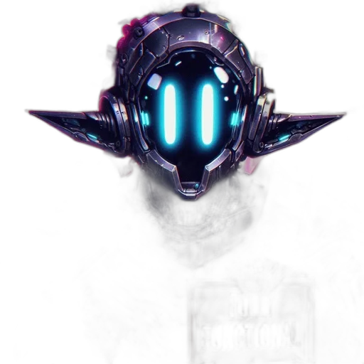 robot, mask, face, staff transparent PNG cut-out